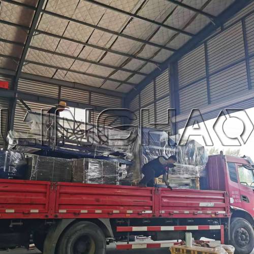 QT4-25 block machine production line at LINGHAO factory